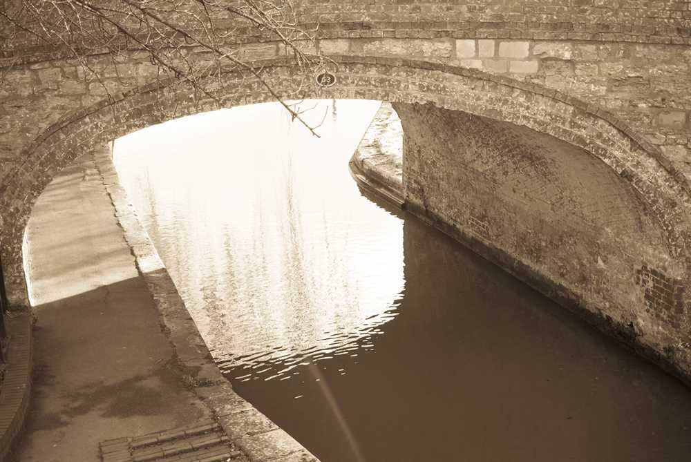 Canal Bridge Stoke Bruerne Northamptonshire