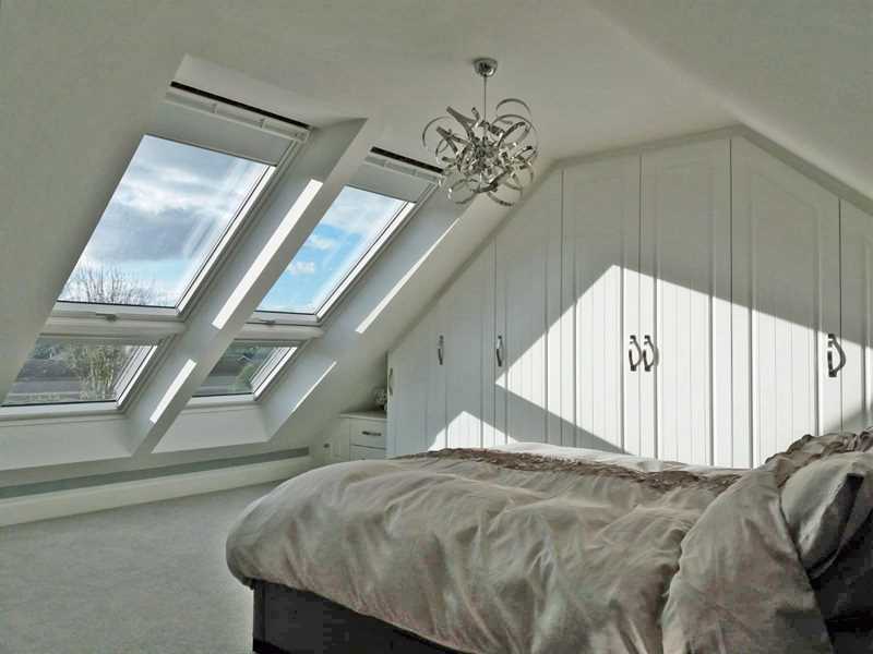 White Panelled Loft Conversion Northamptonshire Luxury Homes