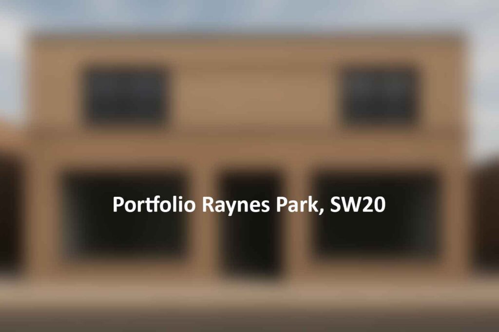 Portfolio Raynes Park, SW20