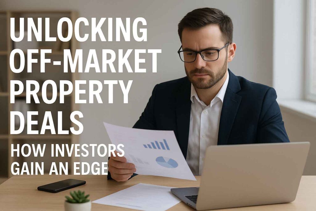 Unlocking Off-Market Property Deals: How Investors Gain an Edge